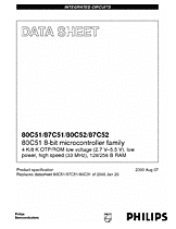 DataSheet 80C51 pdf